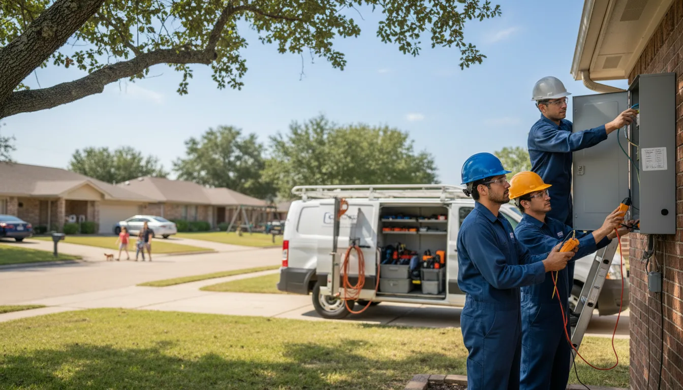 Certified electrician providing emergency electrical services in Mountain Home Afb, ID